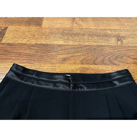 WAYF x Madeleine Women's Reverie Satin Waist Wide Leg Pants - Black - Sz Medium - Picture 3 of 7